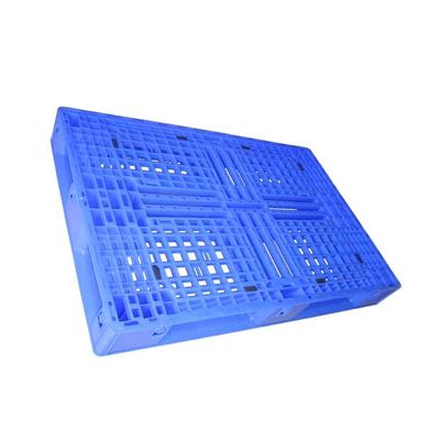 青いポリエチレンのユーロのプラスチック パレット1200 x 800人の耐久財3のランナー