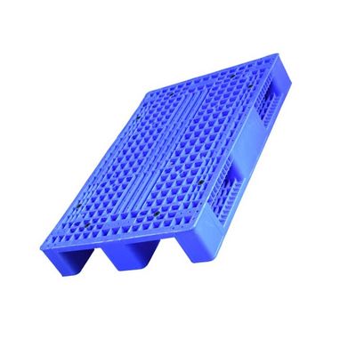 貯蔵のPEのための120x80cmの倉庫のプラスチック パレットは直面されて選抜する
