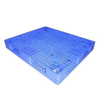 積み重ね可能な3500Kg倉庫のプラスチック パレット青い1000x1000