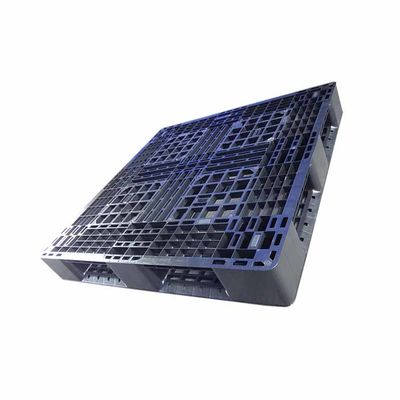頑丈な黒いポリプロピレンのラッカブルのプラスチック パレット43x43