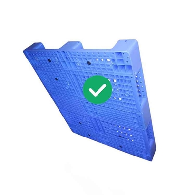 衛生学2T負荷食品工業のためのNestableプラスチック パレット1300X1100 PE