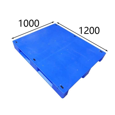 ポリプロピレンの倍の表面パレット経済のPE青い1200 xフォークリフトのための1000
