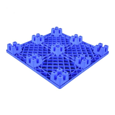 青いHDPEのNestableプラスチック パレット医学のための1100 x 1100 600Kg動的負荷