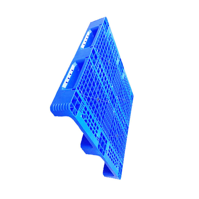 食糧工場1100 x 1100青いHDPEプラスチック パレット100%リサイクルされたプラスチック パレット製造者