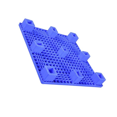 1000 x 1000 x 140平屋建家屋のプラスチック パレットNestable青いHDPE 600kgの負荷