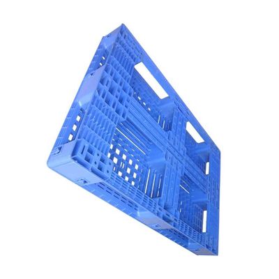 青いPE防蝕プラスチック パレット1200 x 800 SGS 6のランナー