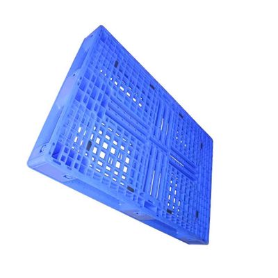 青いPE防蝕プラスチック パレット1200 x 800 SGS 6のランナー