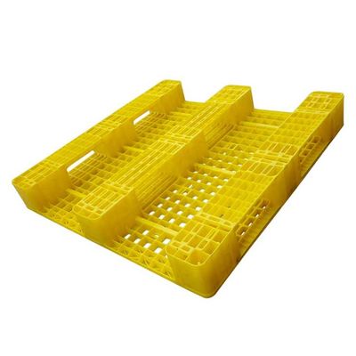 3つのランナー再使用可能なプラスチック パレット1100 x産業倉庫のための1100