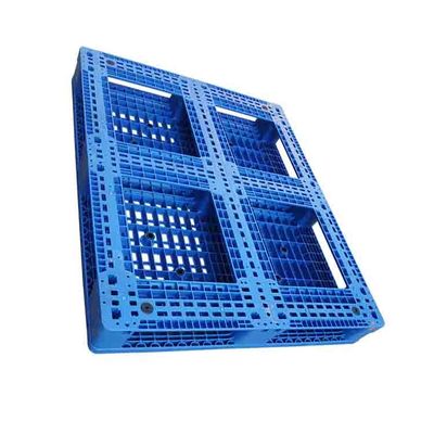 1280X1080 4000Kg頑丈なプラスチック パレット1.2T青い衛生学のプラスチック パレット