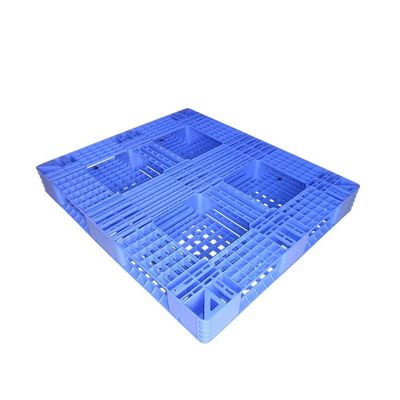 十分にリバーシブルのラッカブルプラスチック パレット青130 x 110cmをかわいがりなさい