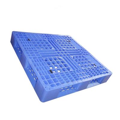 格子4方法ラッカブルのプラスチック パレット1000 x 1000高密度ポリエチレン