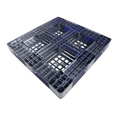 1100 x 1100のプラスチック パレット黒いSGSのプラスチック船積みパレット