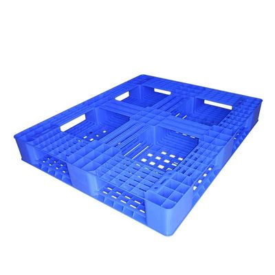 HDPE倉庫0.8Tのスタティック ロードのためのプラスチック パレット1.2x1m固体上のラッカブルパレット