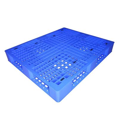 HDPE倉庫0.8Tのスタティック ロードのためのプラスチック パレット1.2x1m固体上のラッカブルパレット