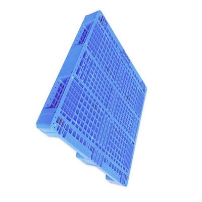 倉庫のために頑丈な積み重ね可能な43x43'青い5511lbs PEのプラスチック パレット