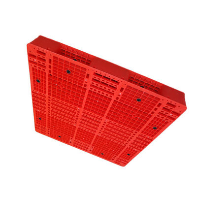 赤いプラスチック48X48 PEの倍の側面パレット6000Kg静的な四方フォークリフト
