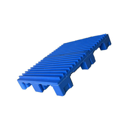 Rackable 1060x750の注入はプラスチック パレットHDPE 4000Kgの兵站学を形成した