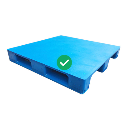 1200x1200 HDPEプラスチック出荷パレット再生利用できる衛生学1.2T負荷