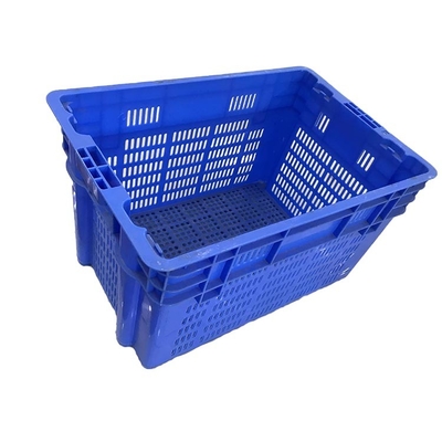 バージンPPのHDPEのシーフードの積み重ね可能な貯蔵の木枠70Kgの負荷Nestableプラスチック木枠