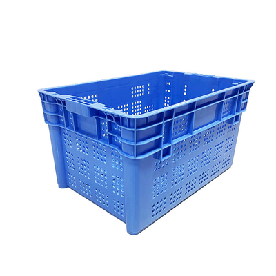 Nestableプラスチック木枠600の野菜のフルーツのためのX 400動的負荷50Kg