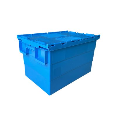600x400x365mmプラスチック移動箱の倉庫の負荷50Kg HDPEのプラスチック木枠
