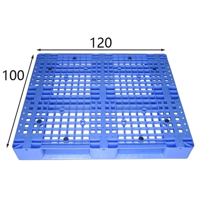 1200X1000X150mmのプラスチック貯蔵パレットHDPE ISO9001は承認した