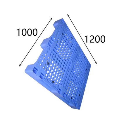 負荷を積み重ねるバージンのHDPEの衛生学のプラスチック パレット固体に平らな悩ますこと5000kg