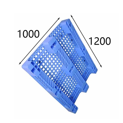 負荷を積み重ねるバージンのHDPEの衛生学のプラスチック パレット固体に平らな悩ますこと5000kg