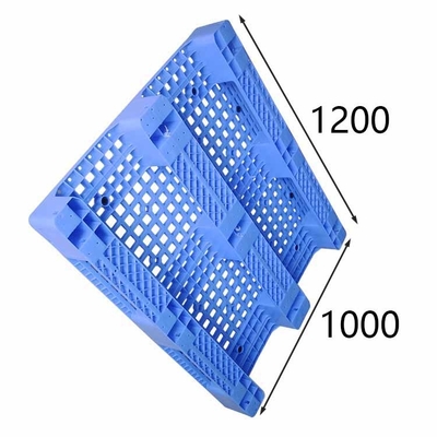 閉鎖した平らなデッキ頑丈なプラスチック パレットHDPE 1200 x 1000 x 150mm