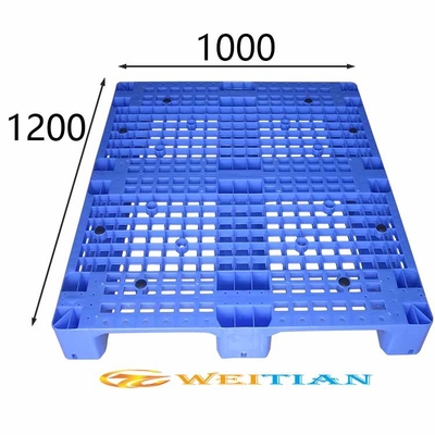Ergonomics積み重ね可能なプラスチック パレット1200 x 1000スタティック ロード フォークリフトのための5500のKg