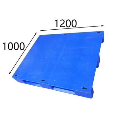 補強されたヨーロッパのプラスチック パレット1200 X 1000青い頑丈なHDPE/PEきっかり