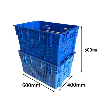 Nestable折りたたみプラスチック木枠600のX 400 Xの315mm積み重ね可能な移動木枠